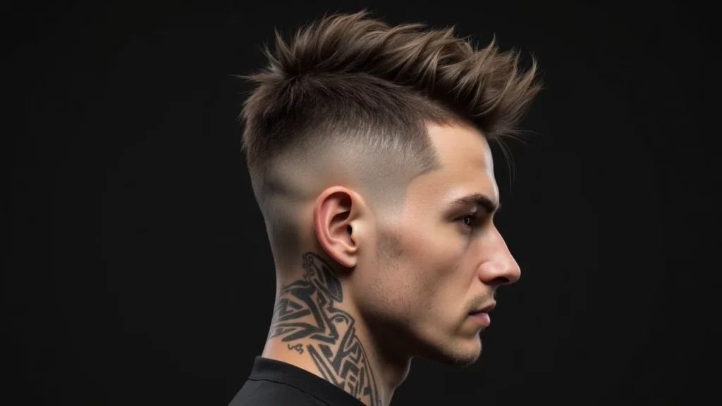 Wolf Cut with Under-Cut Design