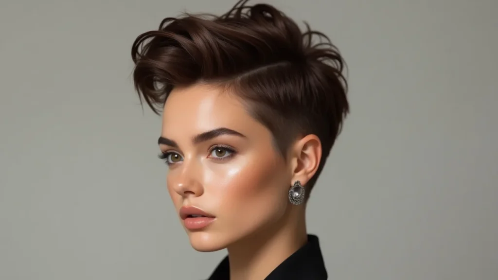 Wolf Cut with Voluminous Crown