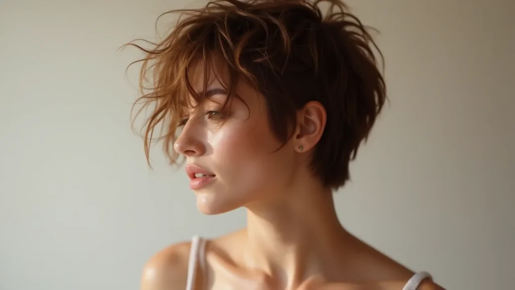 Messy Wolf Cut