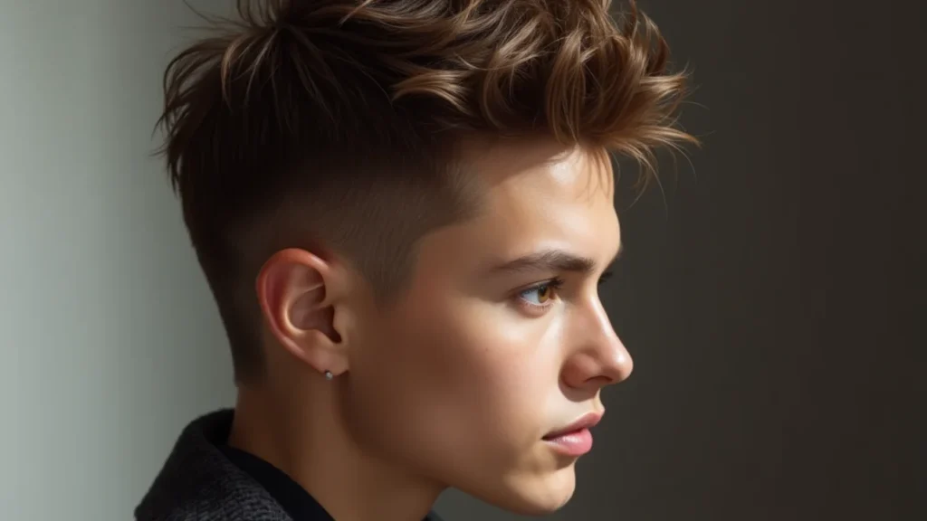 Shaggy Wolf Cut with Tapered Ends